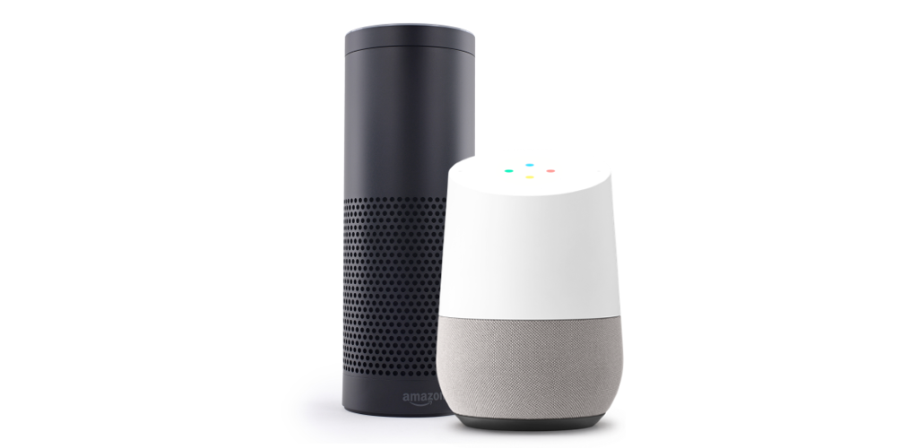 Amazon Echo and Google Home